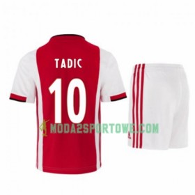 Koszulka Ajax Amsterdam Dusan Tadic 10 Dziecięcy Domowe Stroje Piłkarskie 2019/20 Krótki Rękaw